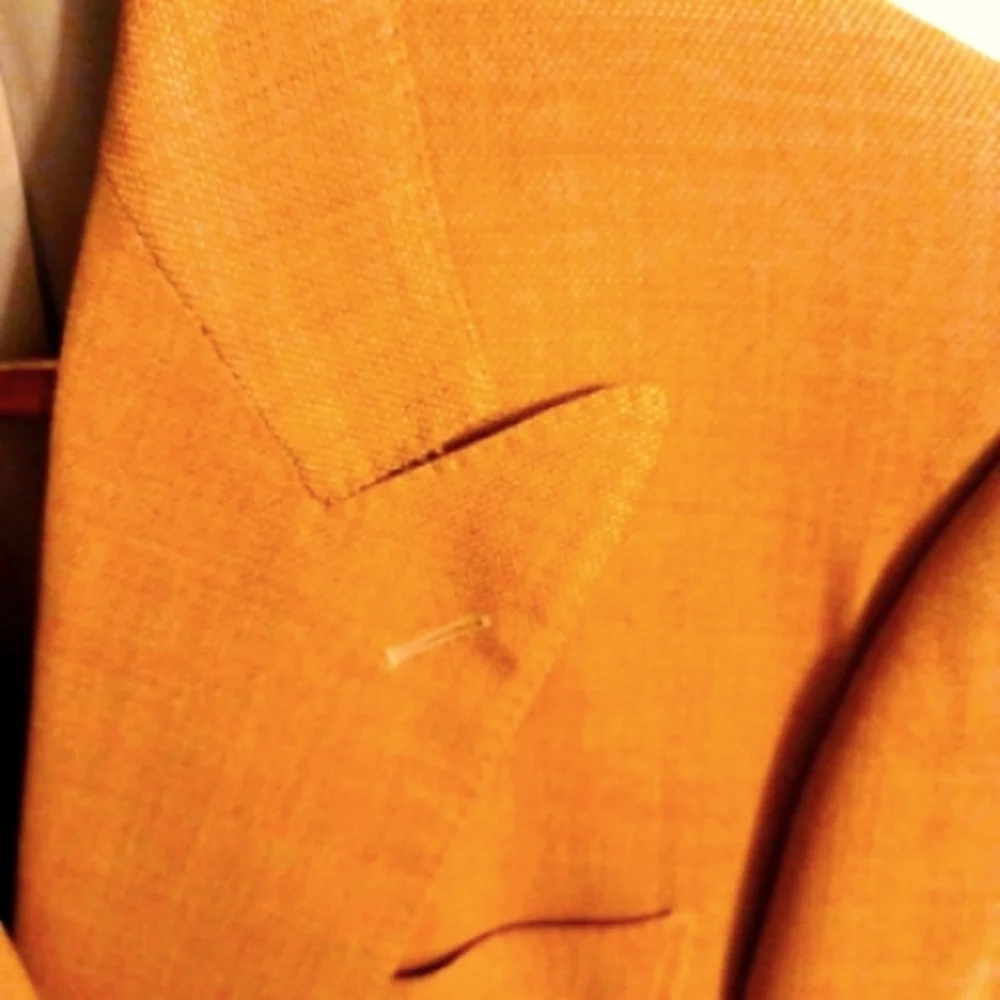 Ermenegildo Zegna Double-Breasted Sport Coat Khaki/Tan/Beige